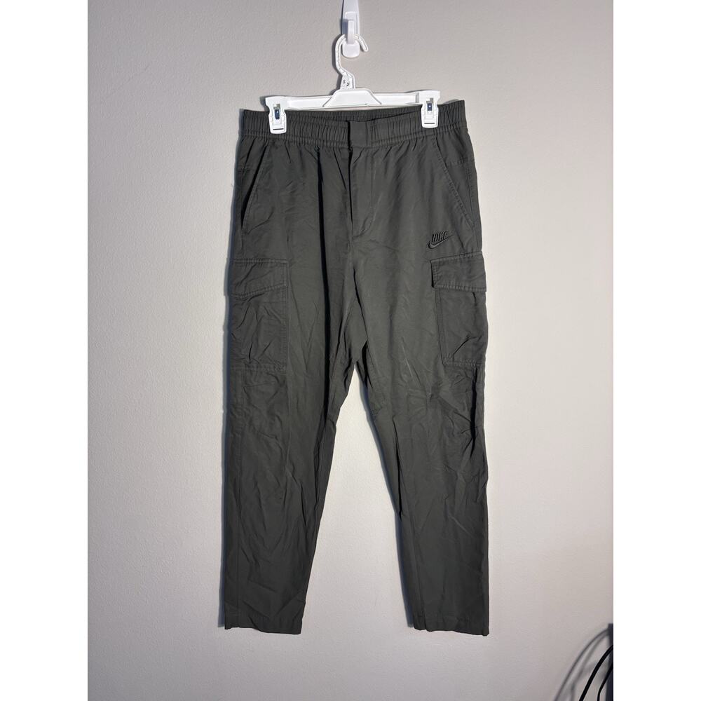 Nike Men’s Cargo Pants Size M Unlined Utility Olive Green